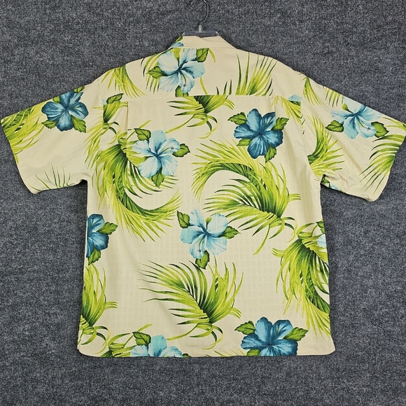 Tommy Bahama Hawaiian Shirt Men's XL 100% Silk Button Up Short Sleeve - Picture 7 of 10